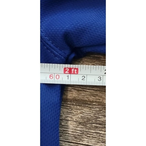 CHICAGO CUBS Jersey STITCHES Men’s LARGE Embroidered Logos Dual Sided MLB Gear - Picture 13 of 14